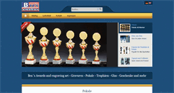 Desktop Screenshot of beas-awards.com